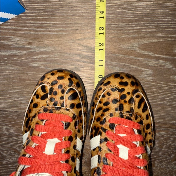 ADIDAS Women’s ‘OG Samba’ in Leopard/Cream/Orange - Picture 12 of 14